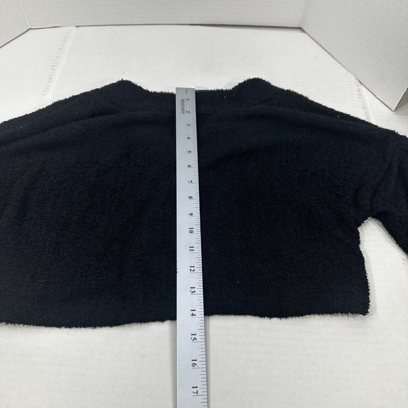 2 Piece Wild Fable Women's Small Black Crop Sweater And Blue Ribbed T-Shirt - Picture 13 of 16